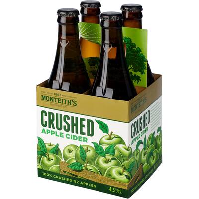monteiths cider crushed apple 330ml