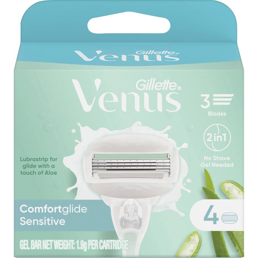 Gillette Venus Razor Blades Comfortglide Sensitive
