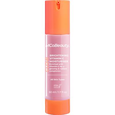 mcobeauty glow brightening face moisturiser vitamin c