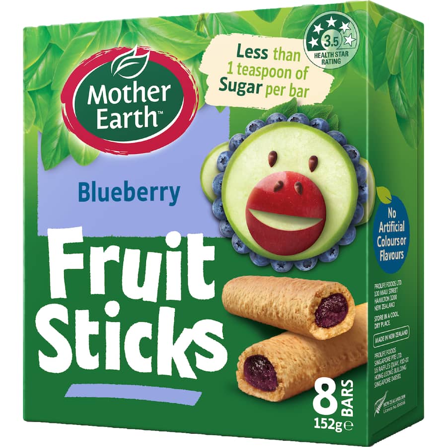 Mother Earth Fruit Sticks Blueberry