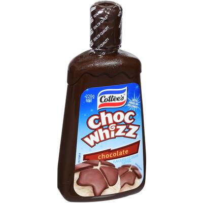 cottees chocolate whizz topping chocolate