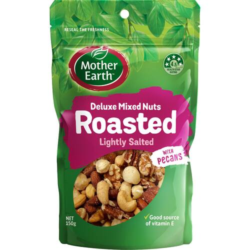 Mother Earth Snack Mix Deluxe Batch Roasted & Salted