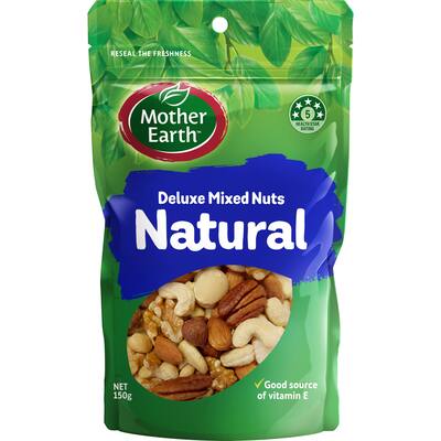 mother earth snack mix deluxe natural