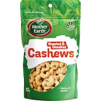 Mother Earth Roasted & Unsalted Cashews