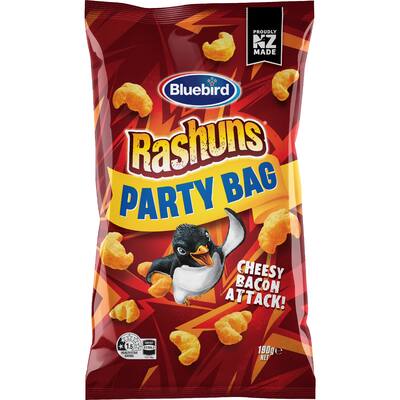 bluebird rashuns corn snacks 