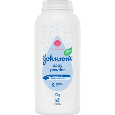 johnson's baby powder pure cornstarch