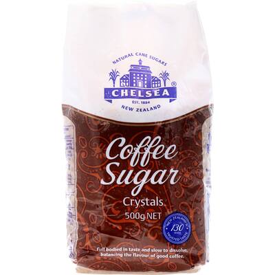 chelsea coffee sugar crystals