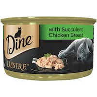 dine desire wet cat food succulent chicken breast