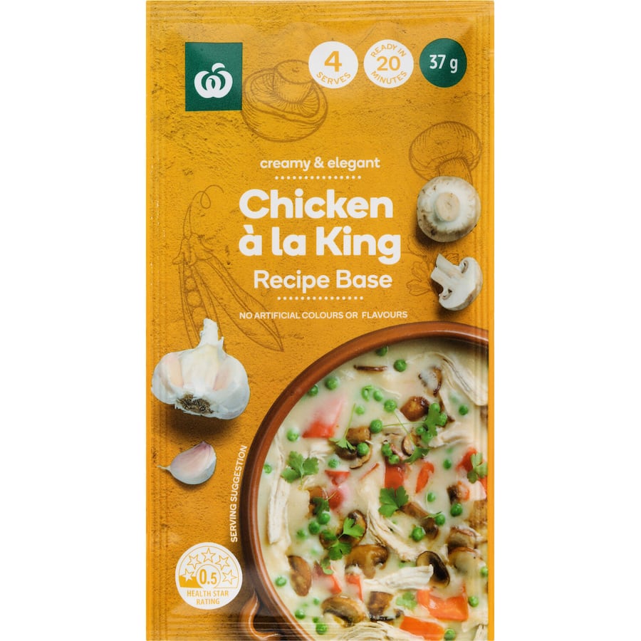 Woolworths Recipe Base Chicken A La King