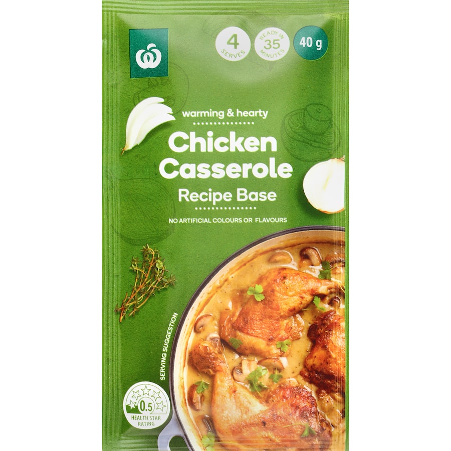 Woolworths Recipe Base Chicken Casserole