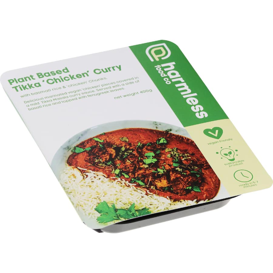 Harmless Plant Based Frozen Meal Tikka Masala