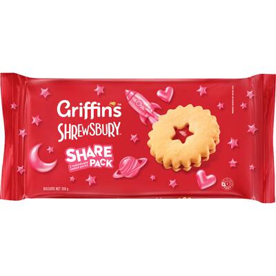 griffin's cookie bear biscuits shrewsbry jam filled