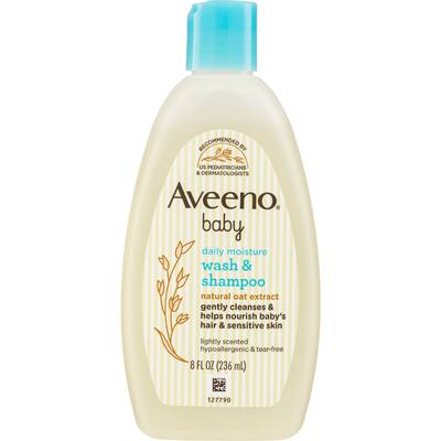 aveeno baby baby bath wash & shampoo