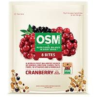 one square meal muesli bites cranberry 340g