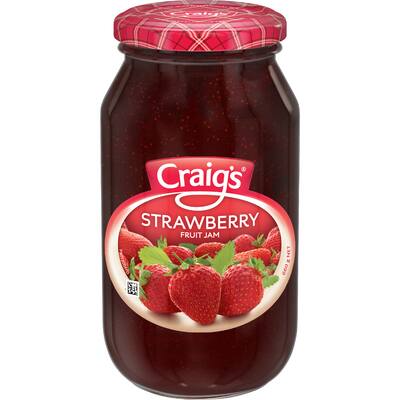 craigs fruit jam strawberry