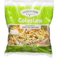 leaderbrand salad coleslaw & homestyle dressing