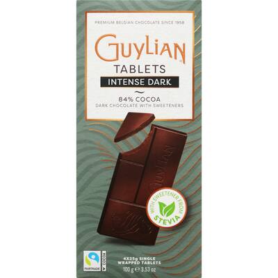 guylian chocolate dark no added sugar