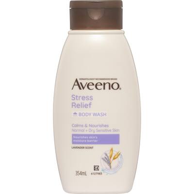 aveeno body wash stress relief
