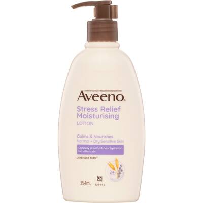aveeno body body lotion stress relief