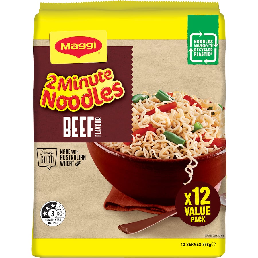 Maggi 2-Minute Instant Noodles Beef