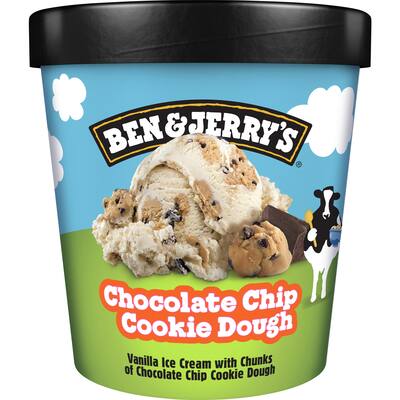 ben & jerry's ice cream chocolate chip cookie dough