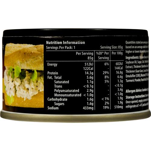 Woolworths Canned Chicken Mustard & Mayonnaise 85g bunch