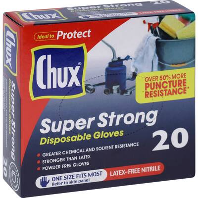 chux gloves super strong disposable