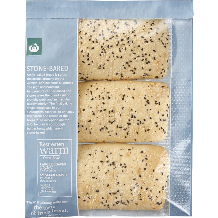 Woolworths Bread Rolls Turkish Lunch