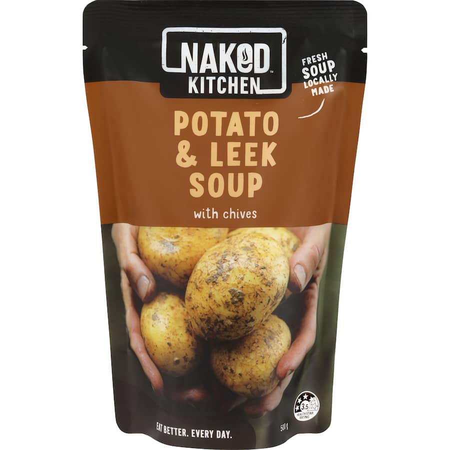 Naked Locals Soup Pukekohe Potato & Leek