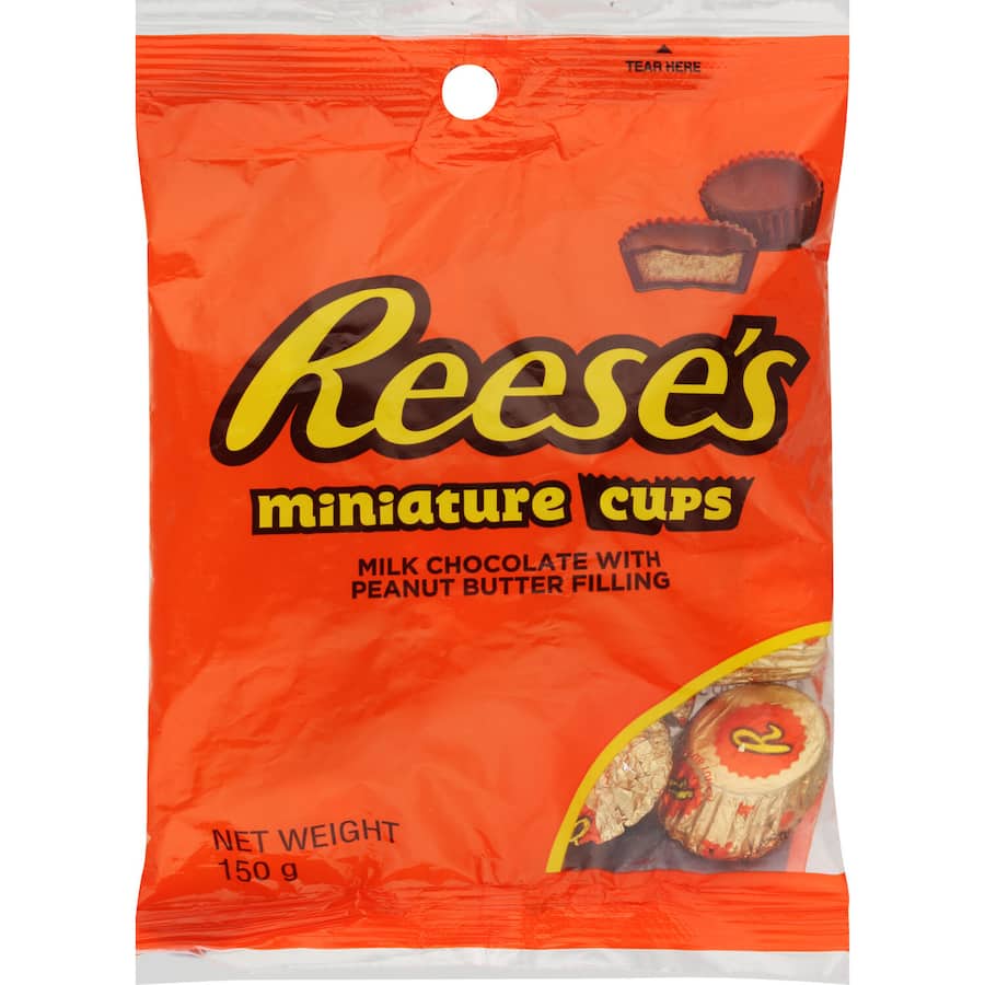 Reese's Chocolate Sharepack Miniature Cups Peanut Butter