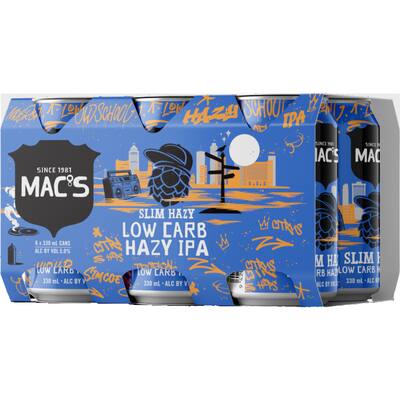 mac's craft beer slim hazy ipa low carb