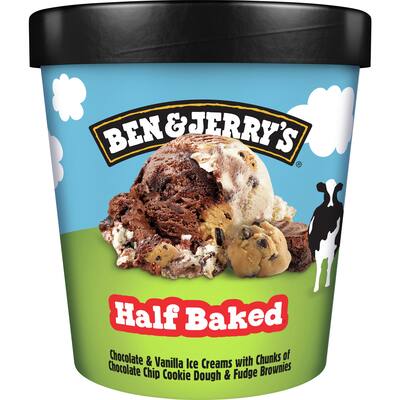 ben & jerry's ice cream half baked