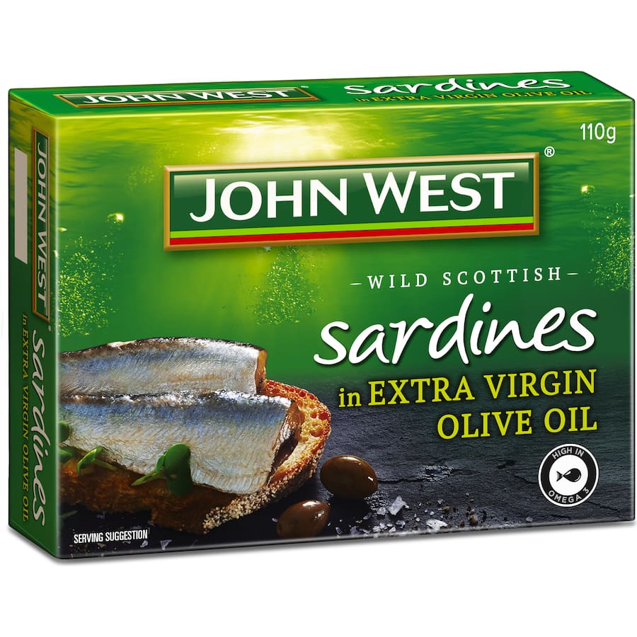 John West Sardines In Extra Virgin Olive Oil