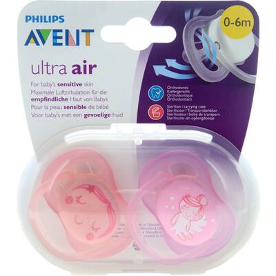 avent ultra air comforters design soother 0-6 months