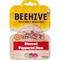 Beehive Shaved Peppered Ham