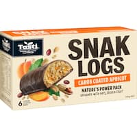 Tasti Carob Coated Apricot Snak Logs 240g