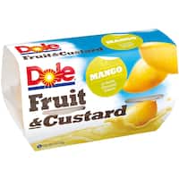 Dole Fruit & Custard Fruit Snack Custard & Mango 492g