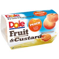 Dole Fruit & Custard 4 pack