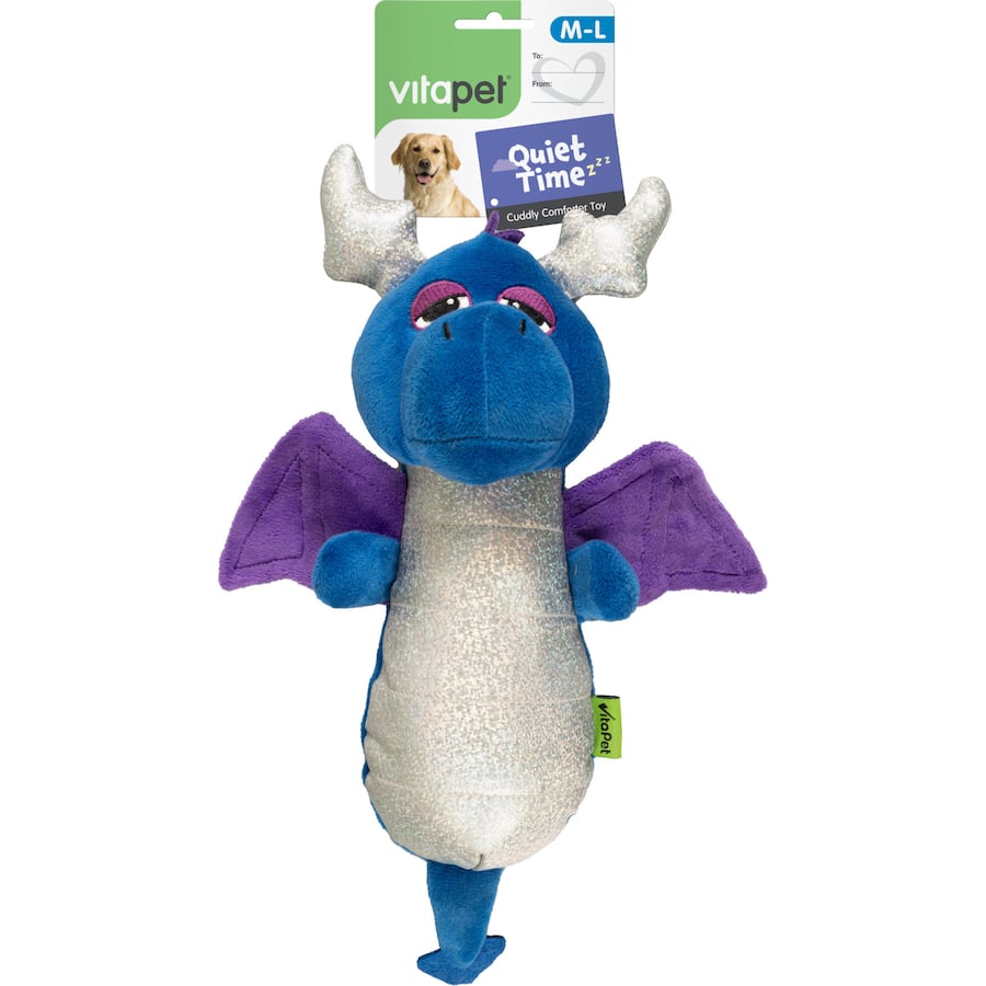 Vitapet Quiet Time Pet Toy Dog Large Plush Toy