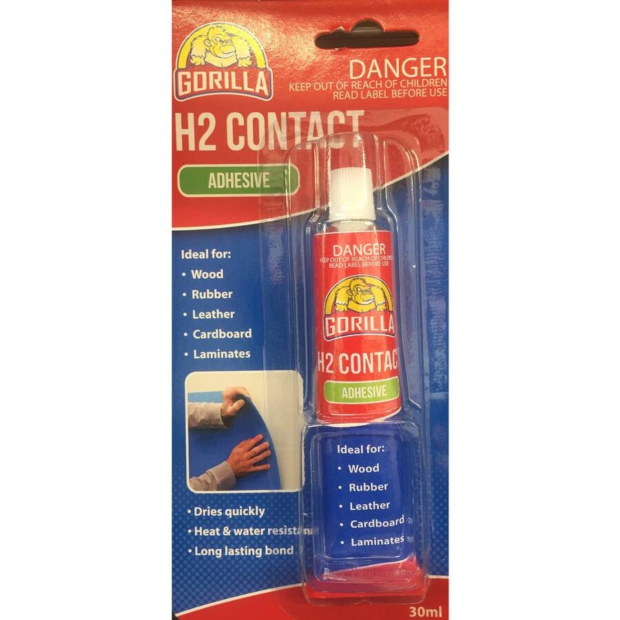 Gorilla H2 Contact Adhesives Glue