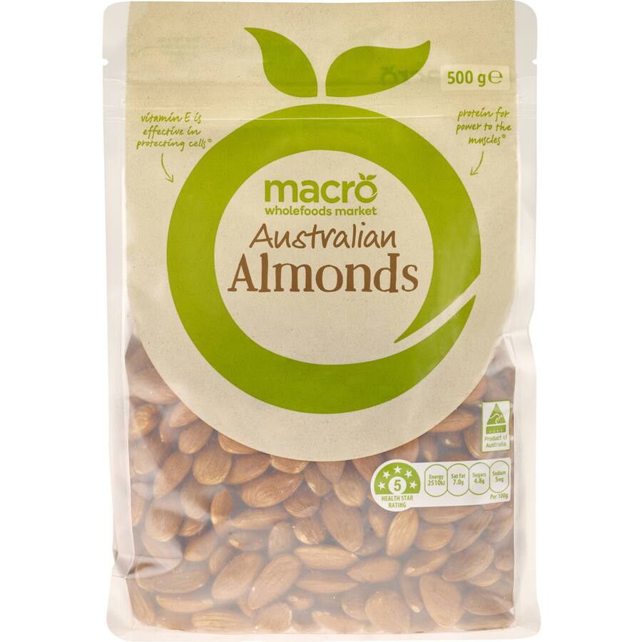 Macro Almonds