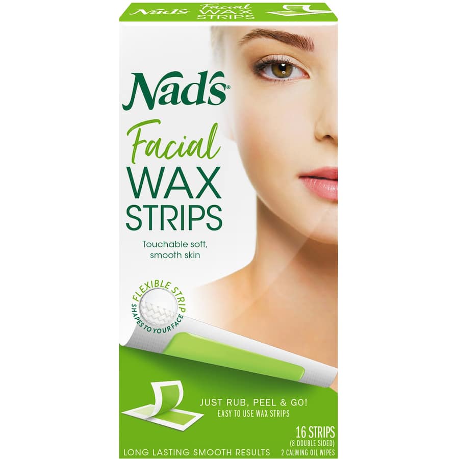 Nads Facial Wax Strips
