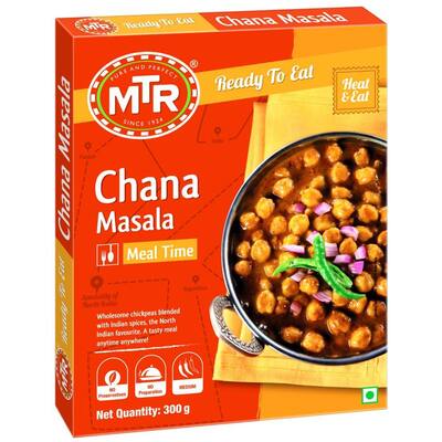 mtr ready meal chana masala medium