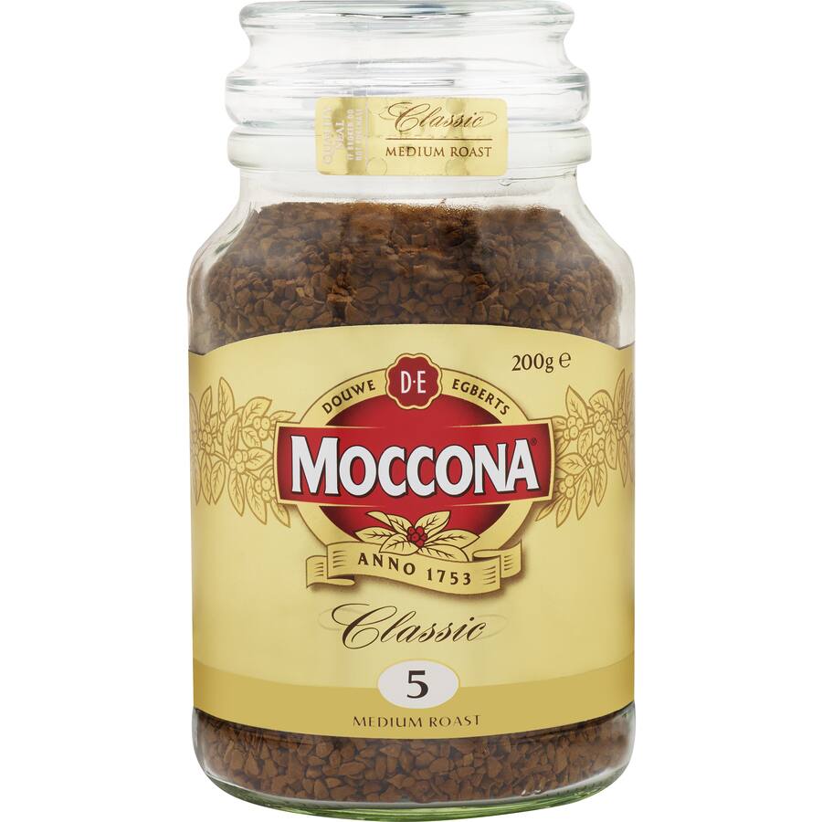 Moccona Instant Coffee Classic Medium Roast