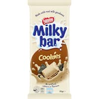 Milkybar Chocolate Block Milk & Cookies (170g)