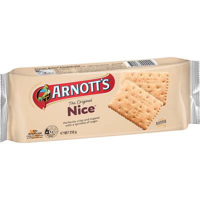 arnotts plain biscuits nice