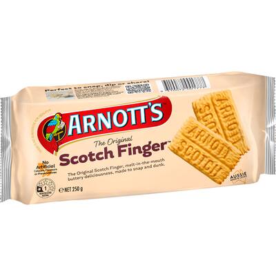 arnotts plain biscuits scotch fingers