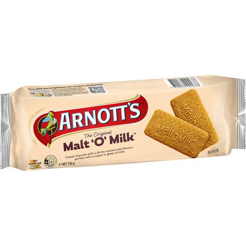 Arnotts Malt Biscuits Malt O Milk