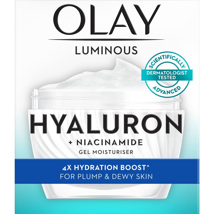 Olay Luminous Gel Moisturiser Hyaluron + Niacinamide