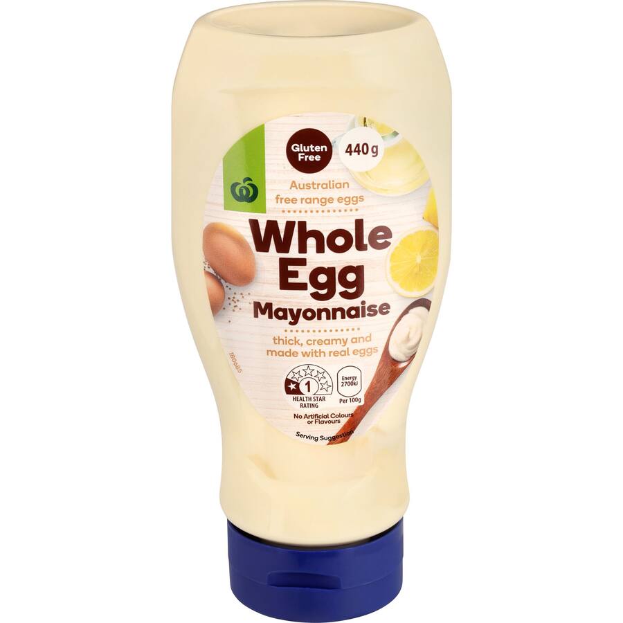 Woolworths Mayonnaise Whole Egg